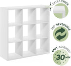 Furinno Cubicle Open Back Decorative Cube Storage Organizer - Image 6