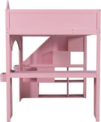 Princess-Themed Castle Loft Bed - Image 7