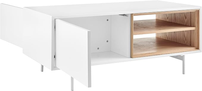 Euro Style Bodie Coffee Table | Scandinavian Modern Minimalist | Mid-Century - Image 3