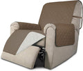 Easy-Going Reversible Couch Cover, Recliner 19 in, Camel/Ivory | Machine by Easy-Going