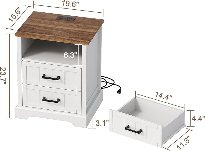 ChooChoo Farmhouse Night Stands - Image 3