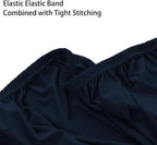 Super Stretch 40x40x15 inch Square Ottoman Cover- Soft Form Fit Ottoman Cover - Image 6