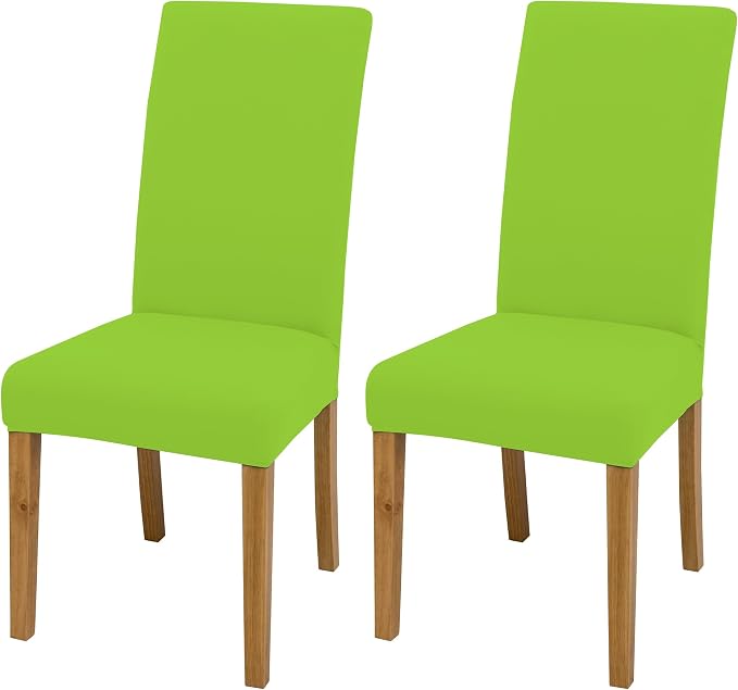 BIETYONE Stretch Dining Chair Covers Set of 2, Soft Removable Washable Kitchen by BIETYONE
