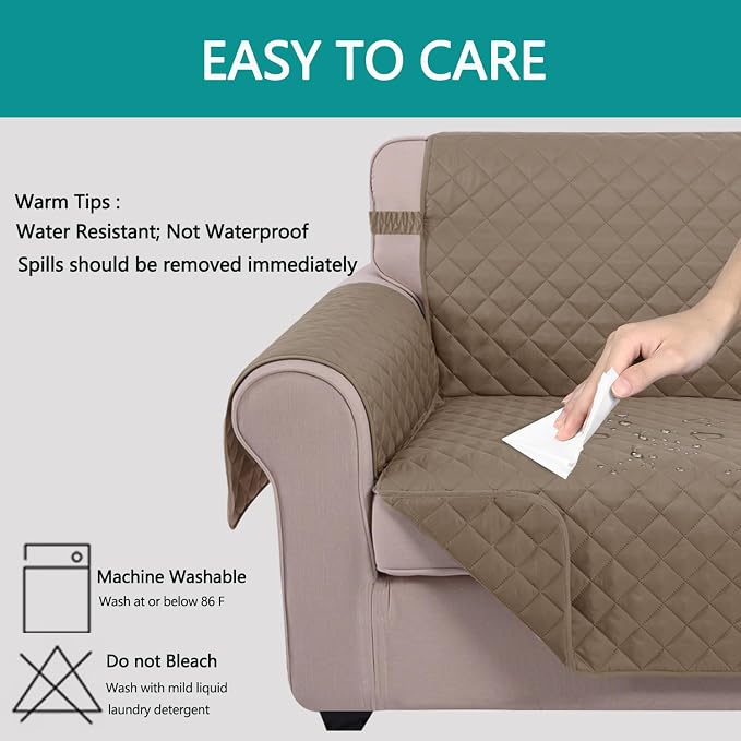 U-NICE HOME Reversible Sofa Cover Couch Cover - Image 4