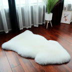 LLB Genuine Sheepskin Area Rug Wool Rug Fur Carpet Fluffy Shaggy Fur Rug - Image 2