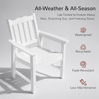 Stoog Oversized Patio Chair, All-Weather Outdoor Chairs - Image 5