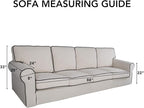 PureFit Reversible Quilted Couch Covers - Image 6