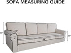 PureFit Reversible Quilted Couch Covers - Image 6