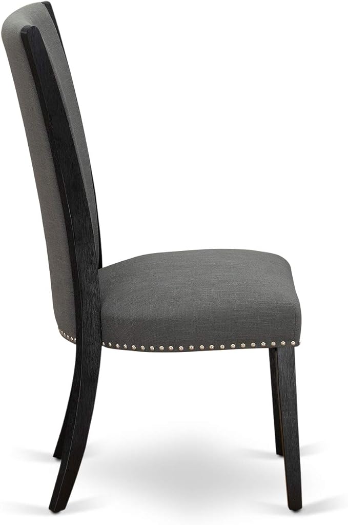 East West Furniture VEP6T50 Verona Parson Dining Chairs - Image 5