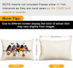RABUSOFA Halloween Pillow Covers 12x20 Inch Halloween Decorations - Image 6