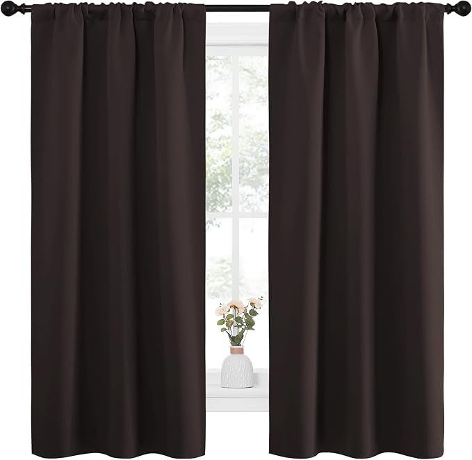 NICETOWN Bedroom Curtains Thermal Insulated, Noise Reducing Curtains & Drapes - Image 2