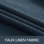 MIULEE 100% Blackout Linen Curtains - Image 5