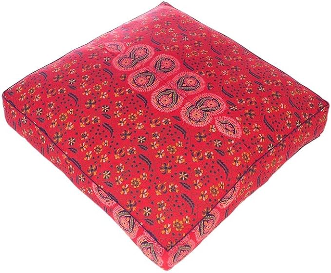 Mandala Floor Pillow Cover Meditation Cushion Seating Throw Hippie Round - Image 5