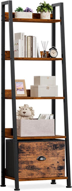 Furologee 5-Tier Ladder Shelf, Ladder Bookshelf by Furologee
