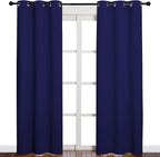 NICETOWN Window Treatment Energy Saving Thermal Insulated Solid Grommet by NICETOWN