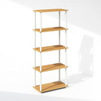 Furinno Turn-N-Tube Book Shelf, 5-Tier Bookshelf, Bookcase - Image 4