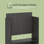 Furinno Jaya Book Shelf, 5-Tier Tall Book Shelf, Bookcase - Image 4