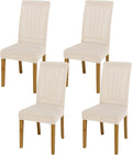 BIETYONE Stretch Dining Chair Covers Set of 4, Soft Removable Washable Kitchen by BIETYONE