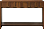 ORRD Console Table with Drawers, Mid-Century 43 Inches Narrow Entryway Tables - Image 8