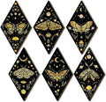 Sintuff 6 Pcs Halloween Gothic Butterfly Witch Wall Decor Art by Sintuff