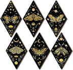 Sintuff 6 Pcs Halloween Gothic Butterfly Witch Wall Decor Art by Sintuff
