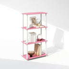 Furinno Turn-N-Tube Book Shelf, 4-Tier Bookshelf, Bookcase by Furinno-FitsYourSpaceFitsYourBudget