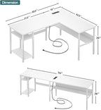 Unikito Reversible L Shaped Computer Desk - Image 3