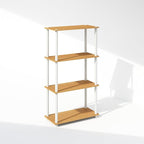 Furinno Turn-N-Tube Book Shelf, 4-Tier Bookshelf, Bookcase - Image 6