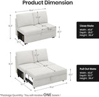Belffin Sectional Sleeper Sofa - Image 3