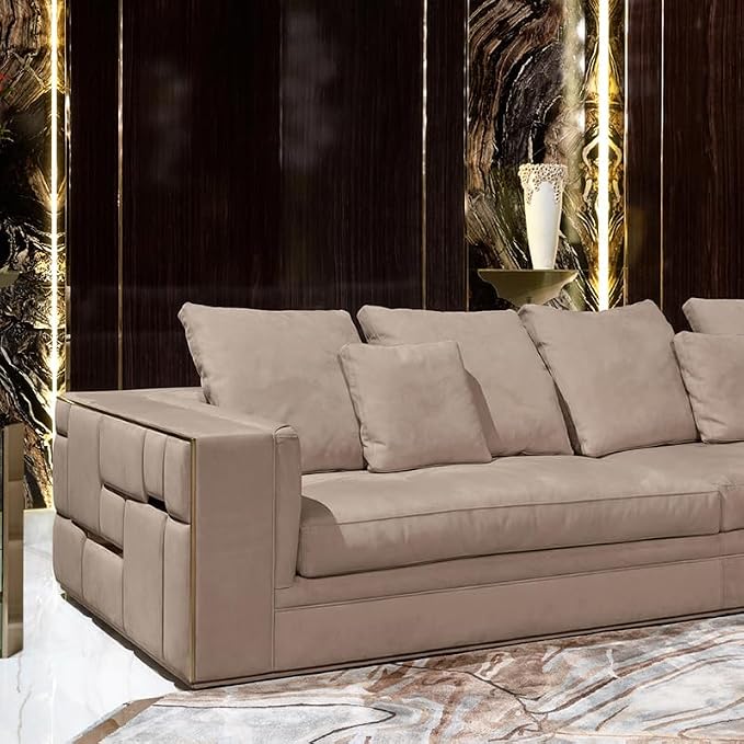 High-end Genuine Leather Sofa Furniture - Image 2