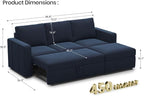 Belffin Modular Sectional Sleeper Sofa - Image 2