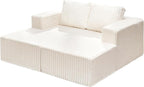 Hobestluk Modular Sectional Sofa Memory Foam Couch Sofa Bed Loveseat - Image 9