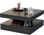 HedoAjim Black Led Coffee Table - Image 7