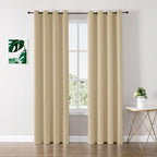 ChrisDowa Blackout Curtains for Bedroom and Living Room 72 Inches Long | 2 by ChrisDowa