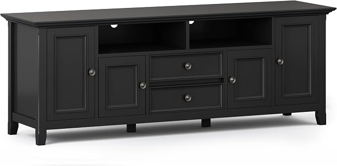 SIMPLIHOME Amherst TV Stand and Bookcase Bundle - Image 4