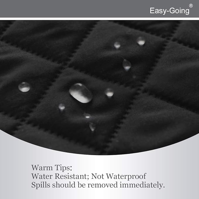 Easy-Going Reversible Couch Cover, Large Futon Sofa, Water Resistant Furniture - Image 4