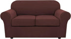 H.VERSAILTEX 3 Piece Stretch Sofa Covers by HVERSAILTEX