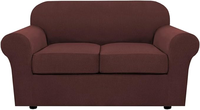 H.VERSAILTEX 3 Piece Stretch Sofa Covers by HVERSAILTEX