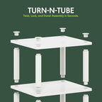 Furinno Just Turn-N-Tube Open Storage Nightstand, 1 Pack - Image 8