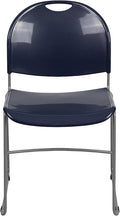 Flash Furniture HERCULES Series 5 Pack 880 lb. Capacity Navy Ultra-Compact by FlashFurniture