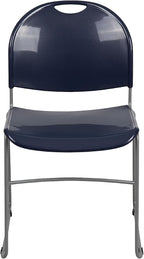 Flash Furniture HERCULES Series 5 Pack 880 lb. Capacity Navy Ultra-Compact by FlashFurniture