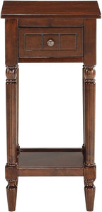 Convenience Concepts French Country Khloe 1 Drawer Accent End Table 14" - Image 5
