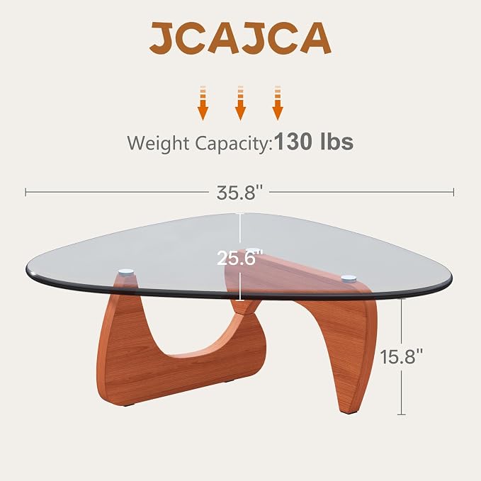 Coffee Table for Living Room Mid Century Modern Center Small Table - Image 2