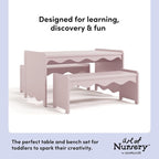 Storkcraft Casablanca Montessori Indoor Kids Table & Bench Set – Premium Kids - Image 4