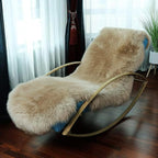LLB Genuine Sheepskin Area Rug Wool Rug Fur Carpet Fluffy Shaggy Fur Rug - Image 2