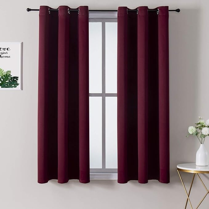 ChrisDowa Blackout Curtains for Bedroom and Living Room 2 Panels Set | Thermal by ChrisDowa