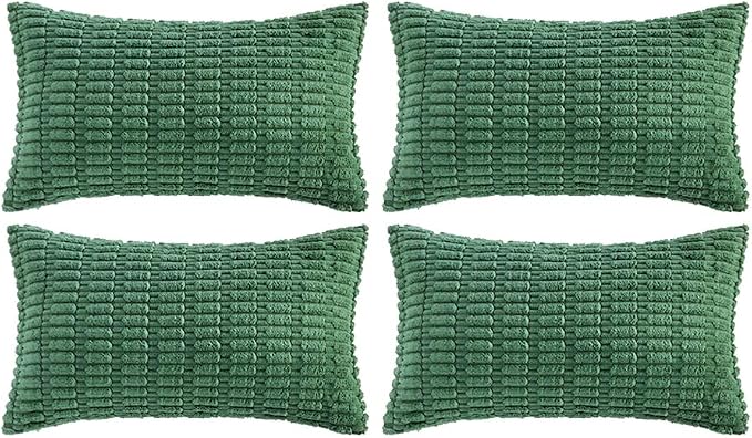 Fancy Homi 4 Packs Decorative Throw Pillow Covers by Fancy+Homi