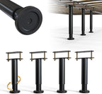 4Pcs Bed Frame Support Leg, Adjustable Height 5.8"-9", Extra Sturdy Steel Bed by YUEYIN