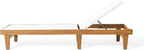 Christopher Knight Home Dina Set of 2 Chaise Lounge Chair Outdoor, Acacia Wood - Image 6
