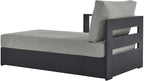 Modway Tahoe Aluminum Outdoor Chaise Lounge Gray - Image 5